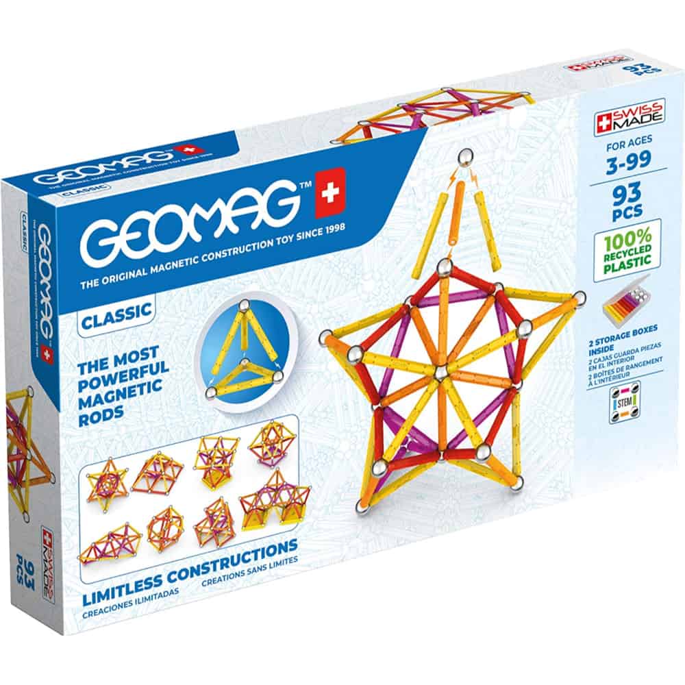 Geomag 273 - Classic Magnetic Construction 93pcs - The Model Shop