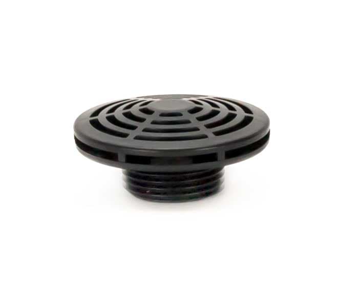 PVC Bulkhead Low-Profile Strainer - MPT
