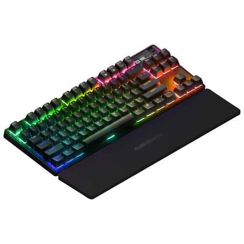 Steelseries Apex Pro TKL Wireless Backlit Mechanical Ergonomic Gaming ...