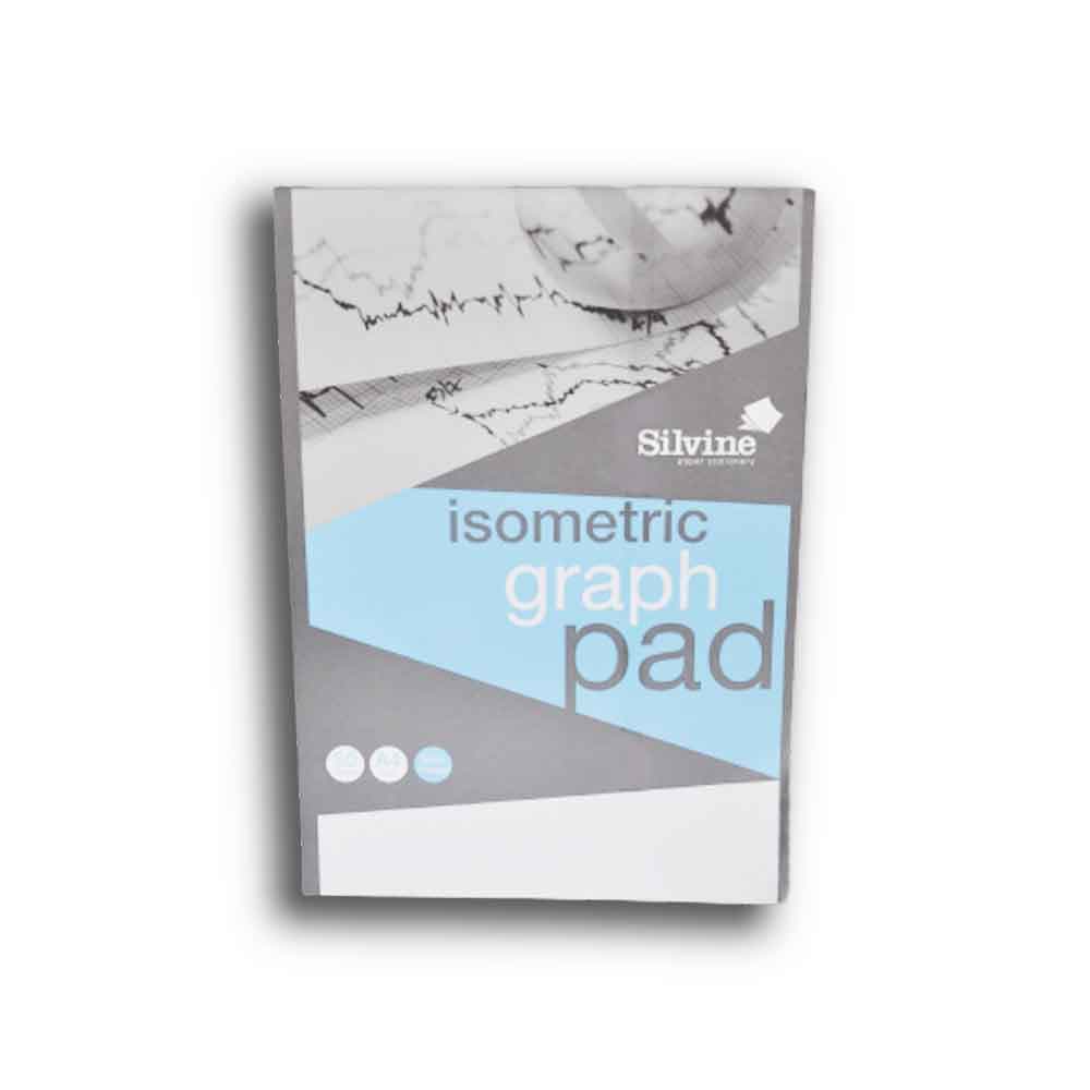 Silvine Professional Isometric Graph Pad