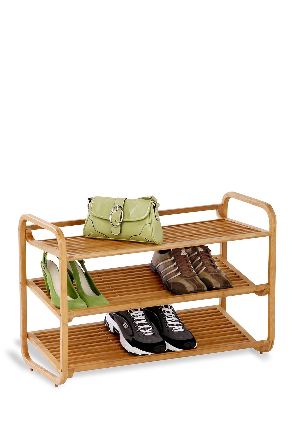 34+ 3 Tier Stackable Bamboo Shoe Rack