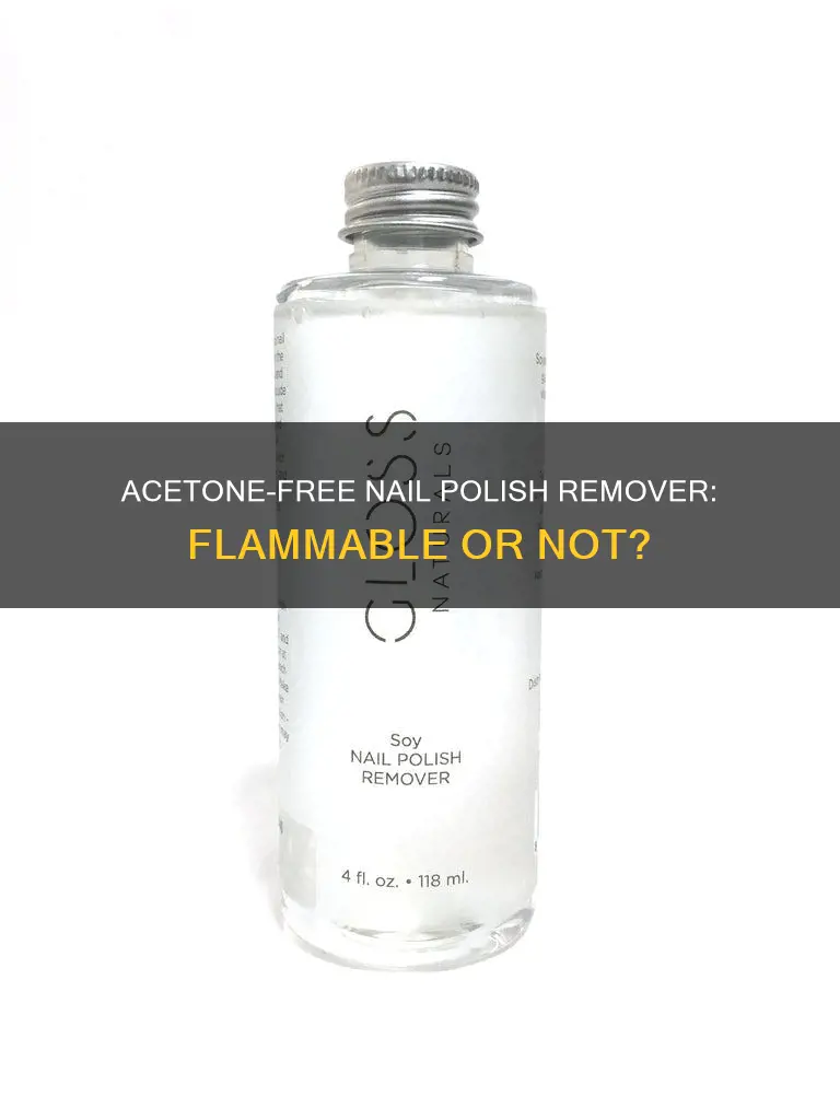 Acetone-Free Nail Polish Remover: Flammable Or Not? | Nailicy