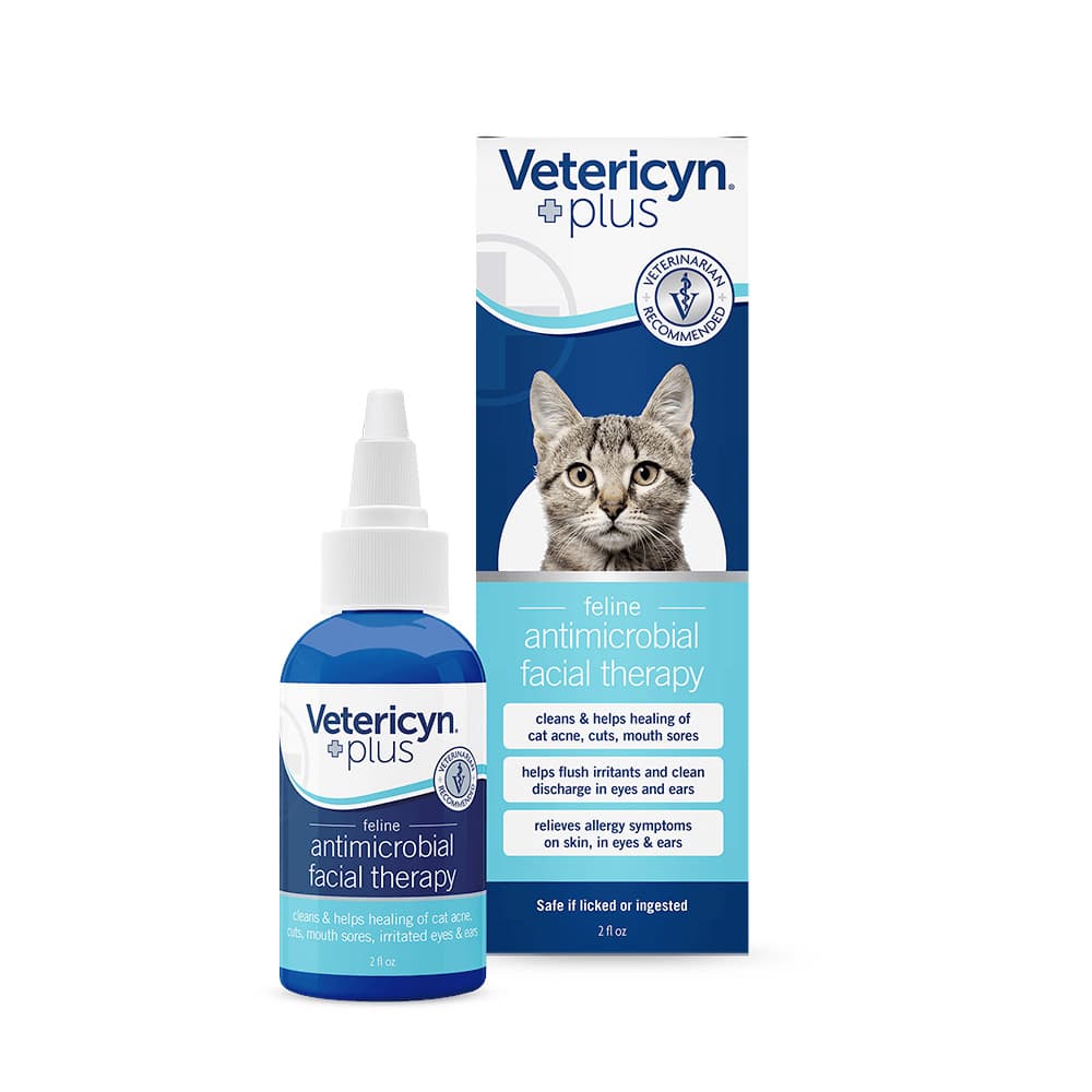 Vetericyn Plus® Feline Antimicrobial Facial Therapy - 2oz - Naturally ...