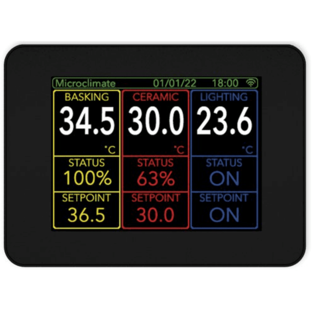 Microclimate EVO Lite Touch Screen Digital Thermostat Black