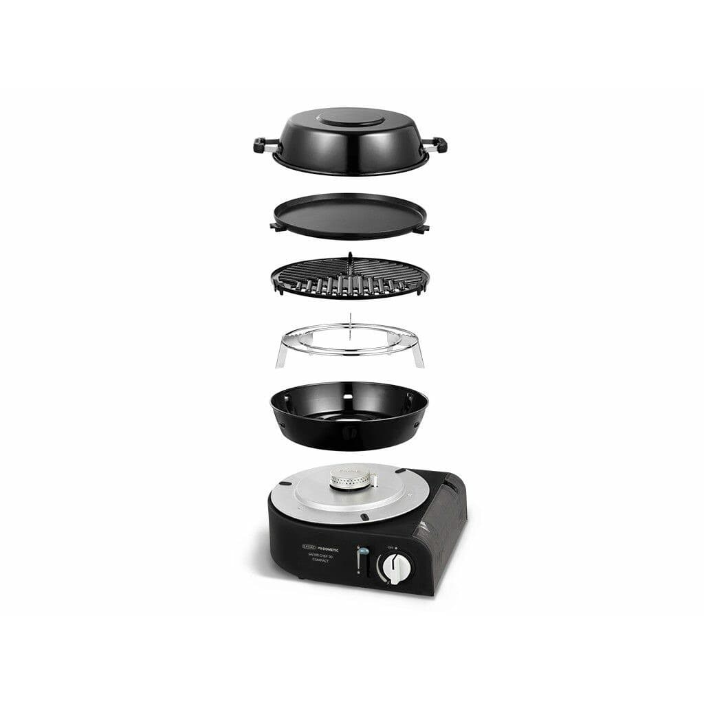 CADAC Safari Chef 30 Portable 6 Piece Camping BBQ System (KITC173)