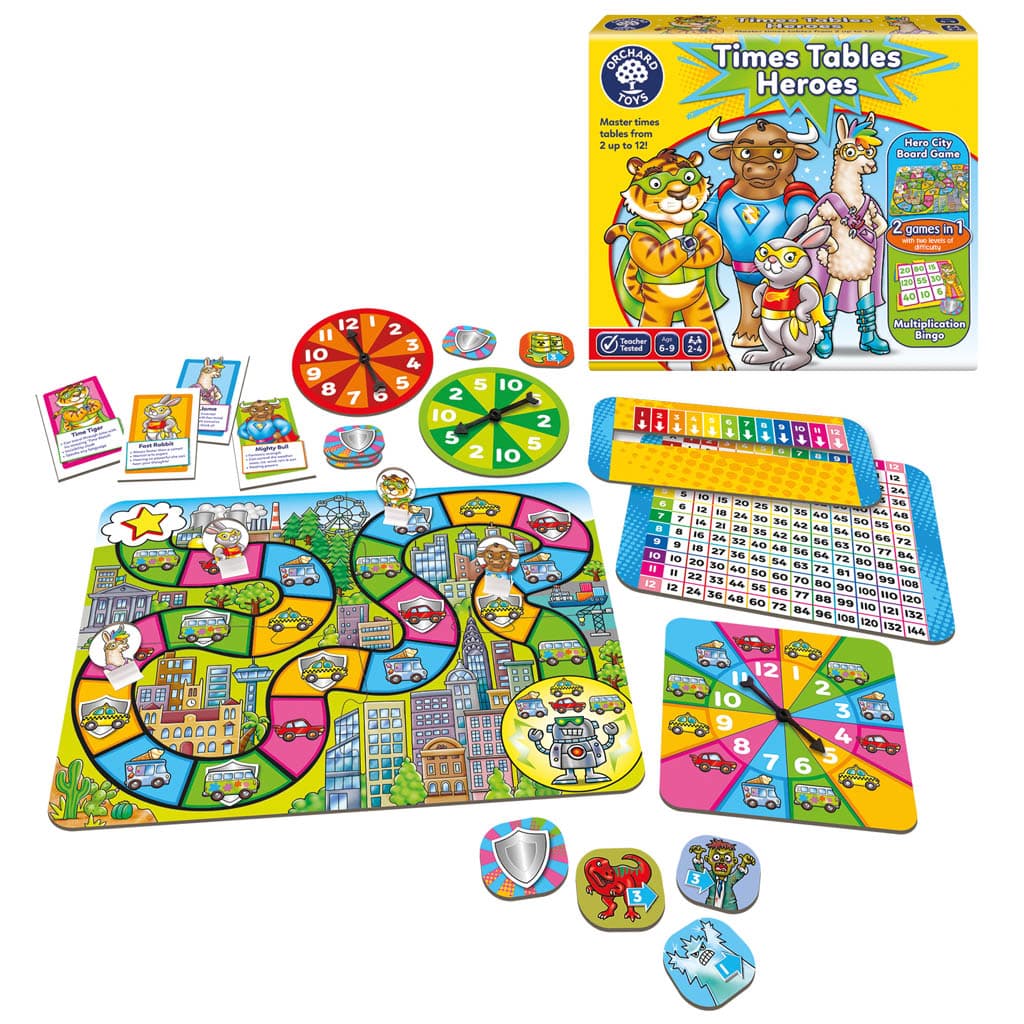 Times Tables Heroes - Orchard Toys