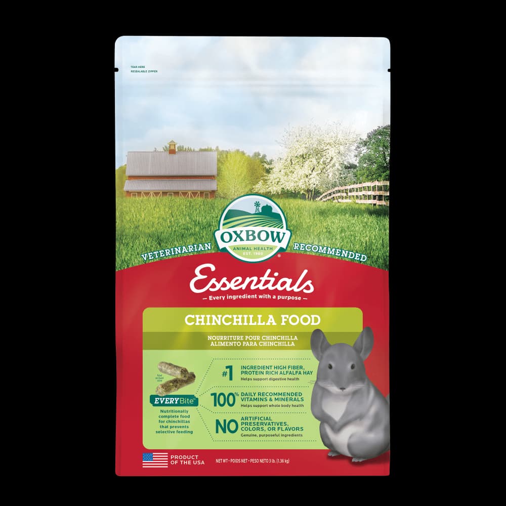 Essentials Chinchilla Food - Oxbow Animal Health