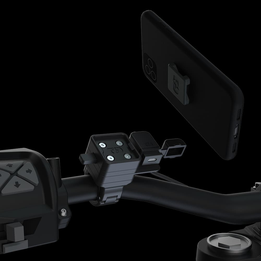 CLIQR USB A Handlebar Mount | Oxford CLIQR Phone Mounts