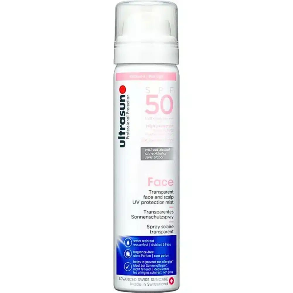 ULTRASUN - Face & Scalp Transparent Spray SPF50+ - 75ml Maroc Au ...