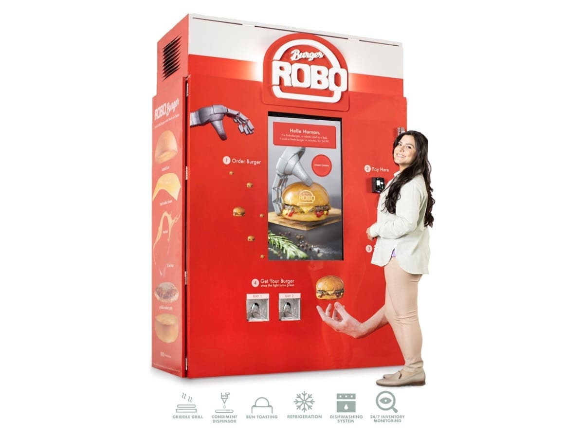 First RoboBurger Vending Machine Arrives In Jersey City Mall | Jersey ...