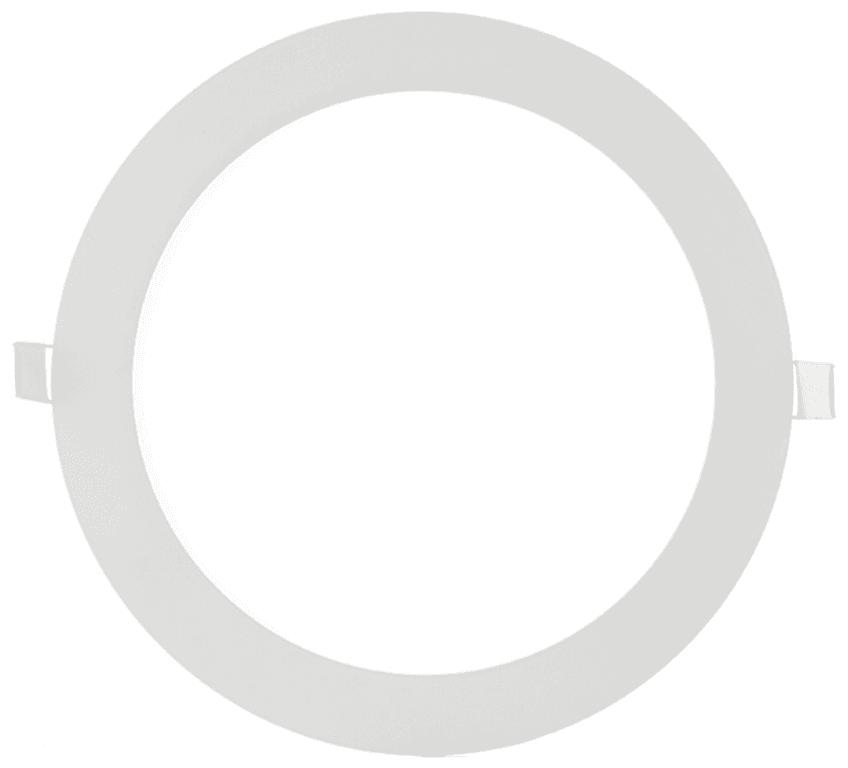 Saxby SirioDISC Cool White LED Recessed, 205mm c/w Frosted Acrylic Diffuser