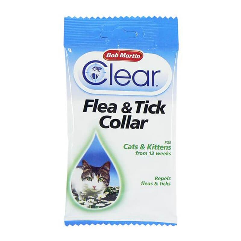 Bob Martin Clear Flea & Tick Collar for Cats - Pet Bliss Ireland