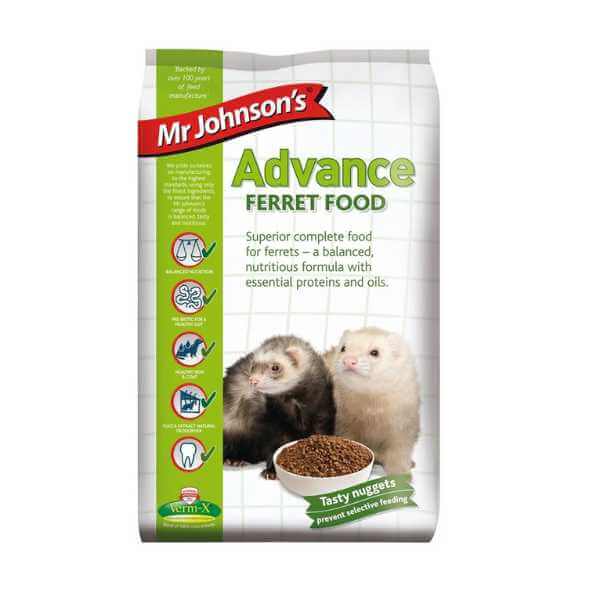 Mr Johnsons Advanced Ferret Food 2kg - Pet Blis…