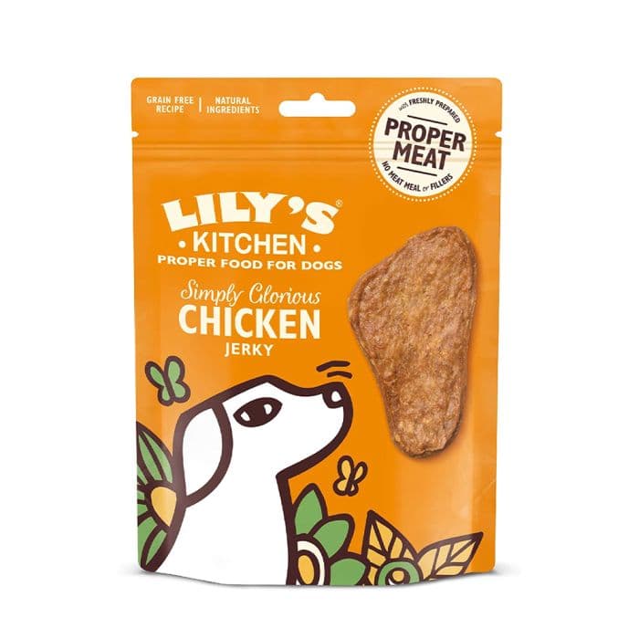 Lily's Kitchen Simply Glorious Chicken Jerky Dog Treats 70G - Petopia