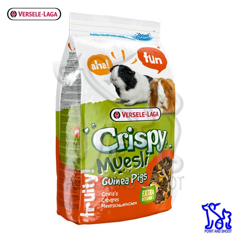Versele-Laga Crispy Muesli Guinea Pigs Complete Food with Vitamin C ...