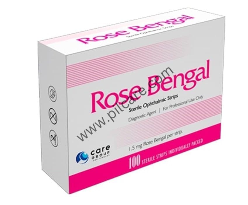Rose Bengal Sterile Ophthalmic Strips - N Chimanlal Enterprises