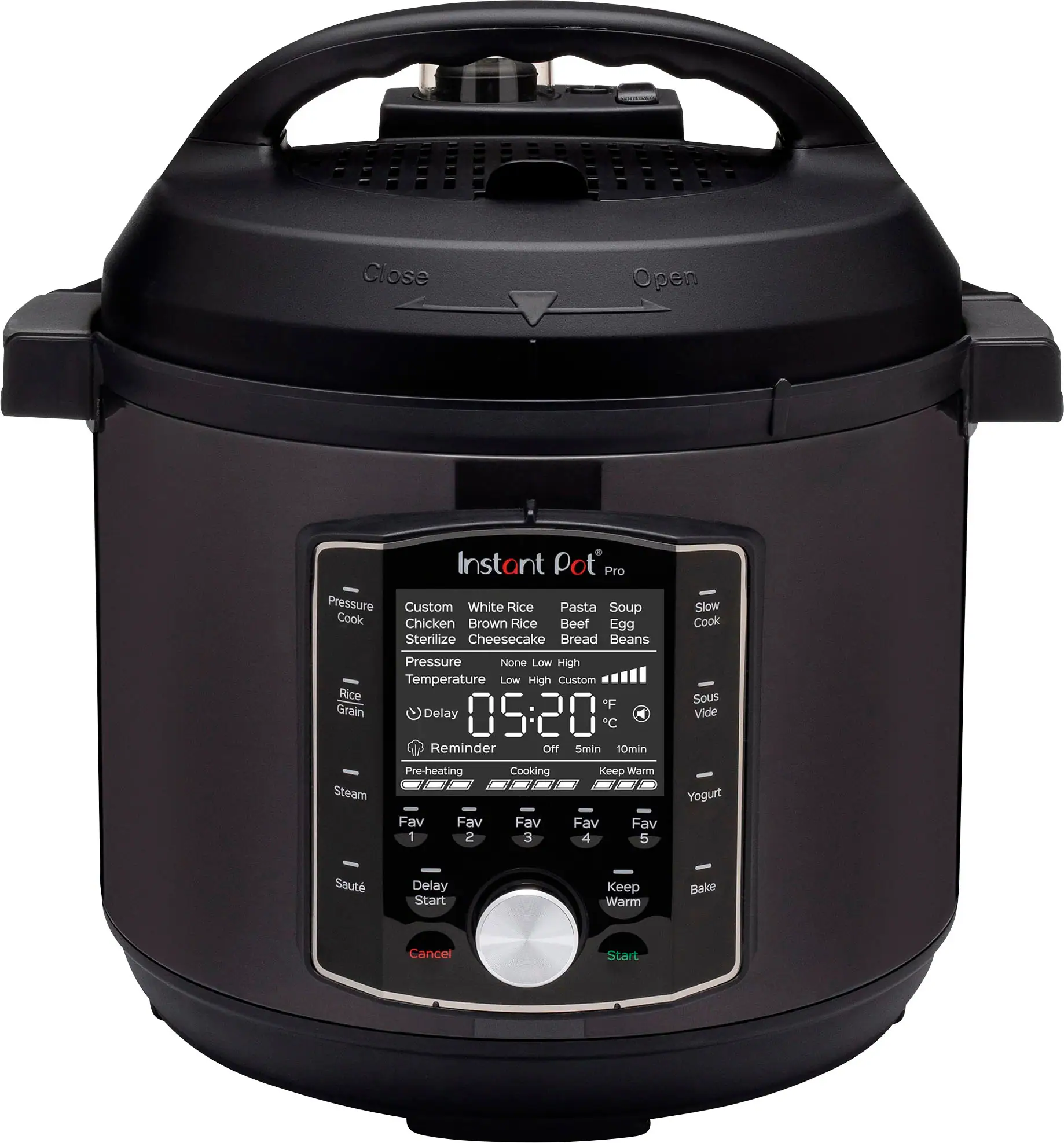 Customer Reviews: Instant Pot 6qt Pro Electric Pressure Cooker Black ...