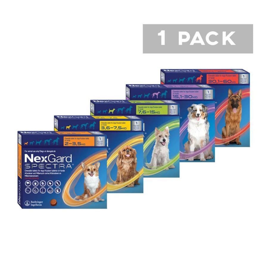 NexGard Spectra Chewable Tablets for Dogs