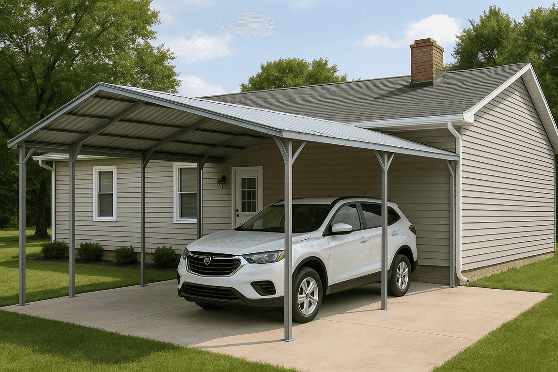 Enclosed Carport Attached To House Carports Garages