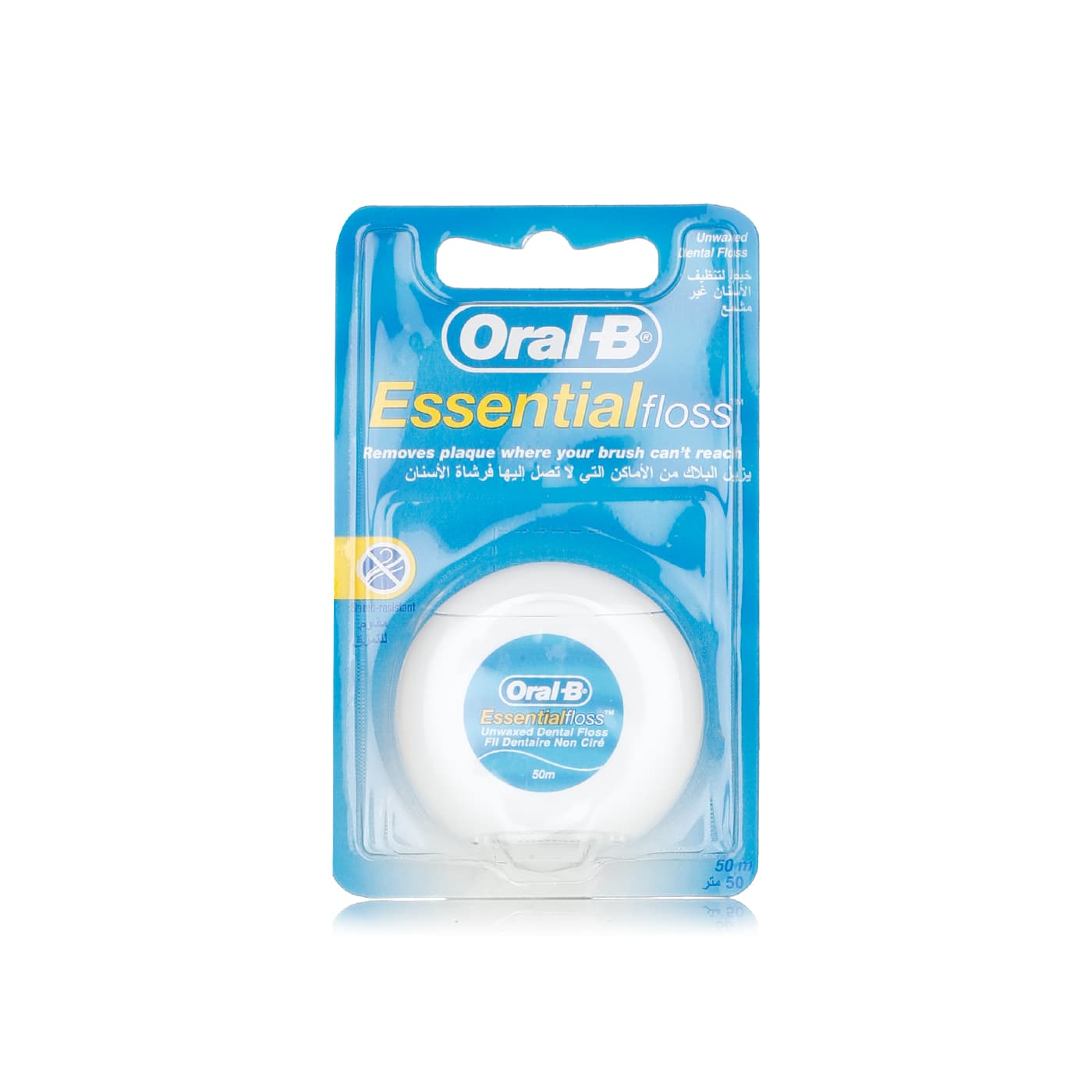 Oral-B Essential Unwaxed Dental Floss 50ml - Spinneys United Arab Emirates