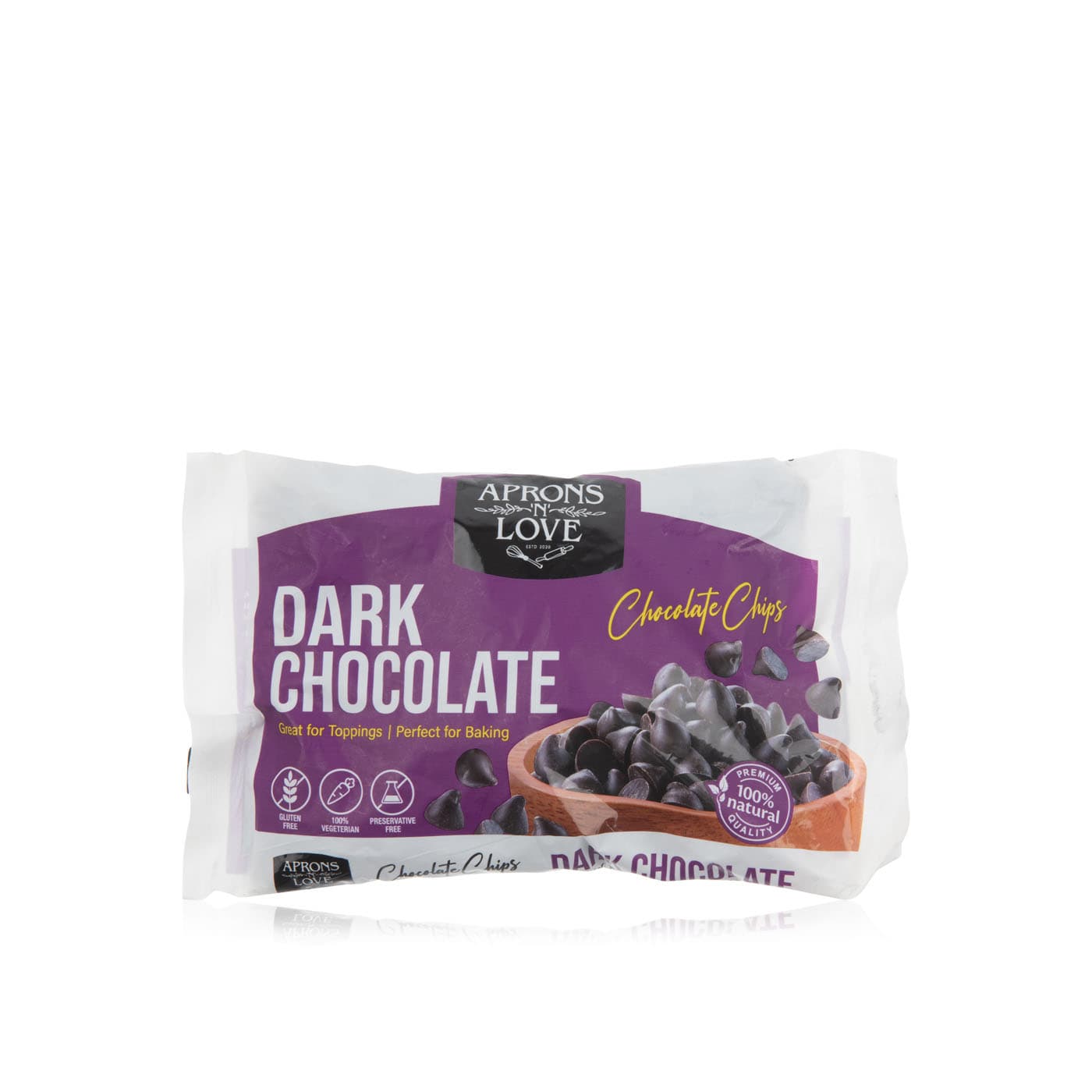 Aprons N Love dark chocolate chips 200g - Waitrose UAE & Partners