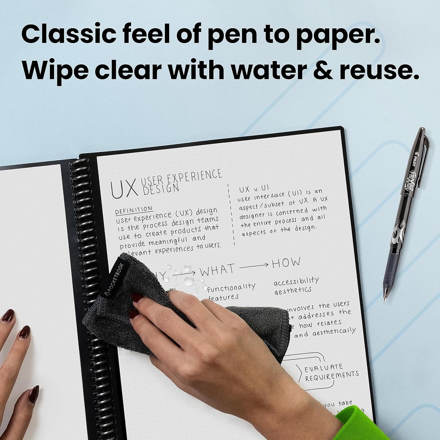 Rocketbook Core Reusable Smart Notebook Review - Product Explorer Hub Peh