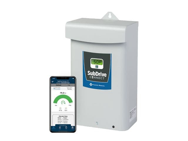 Franklin Subdrive Connect Variable Frequency Drive constant pressure
