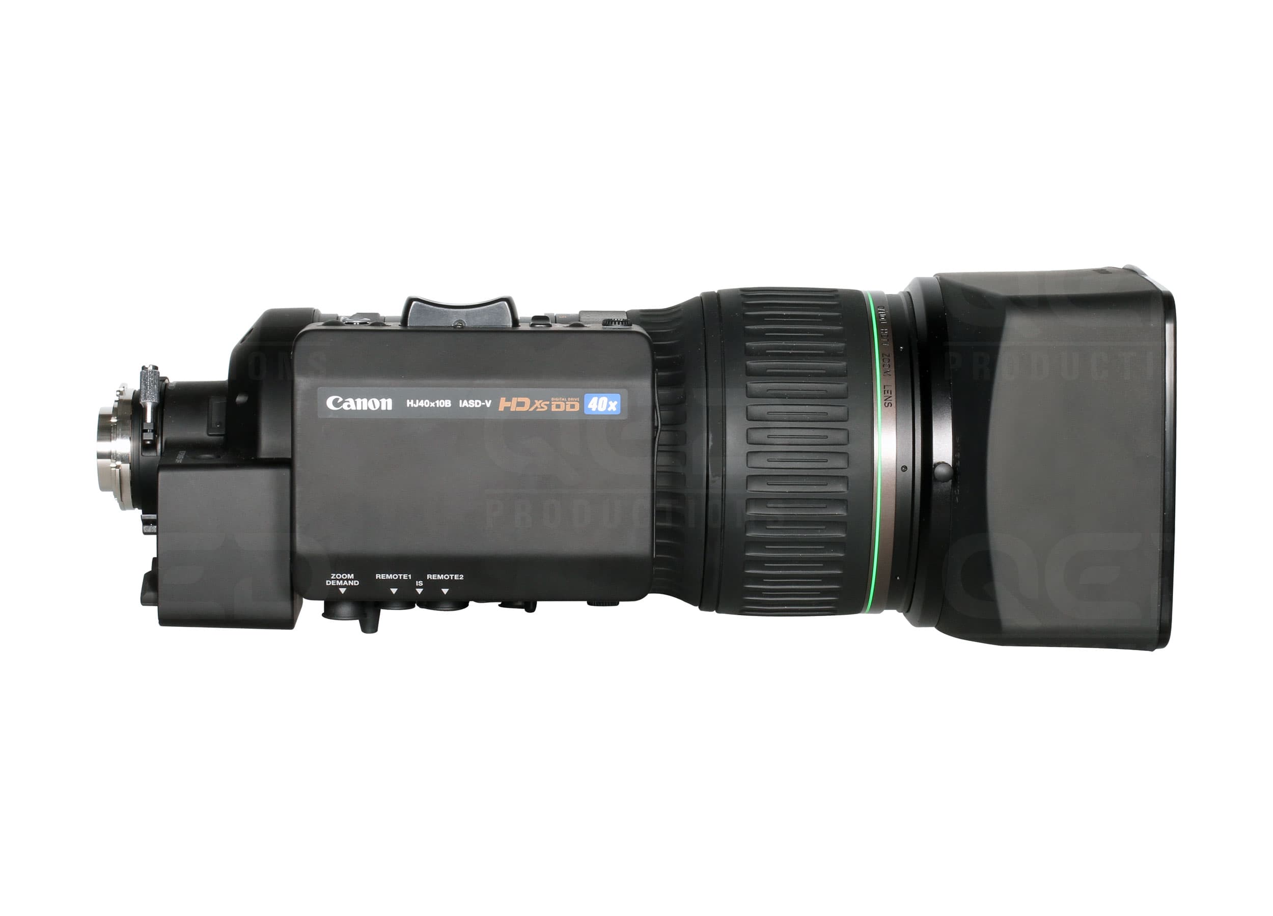 QED Productions | Equipment | Canon HJ40x10B IASD-V High Definition lens