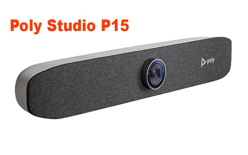 Poly Studio P15 Personal Video Bar – Premium Video & Audio for Home ...