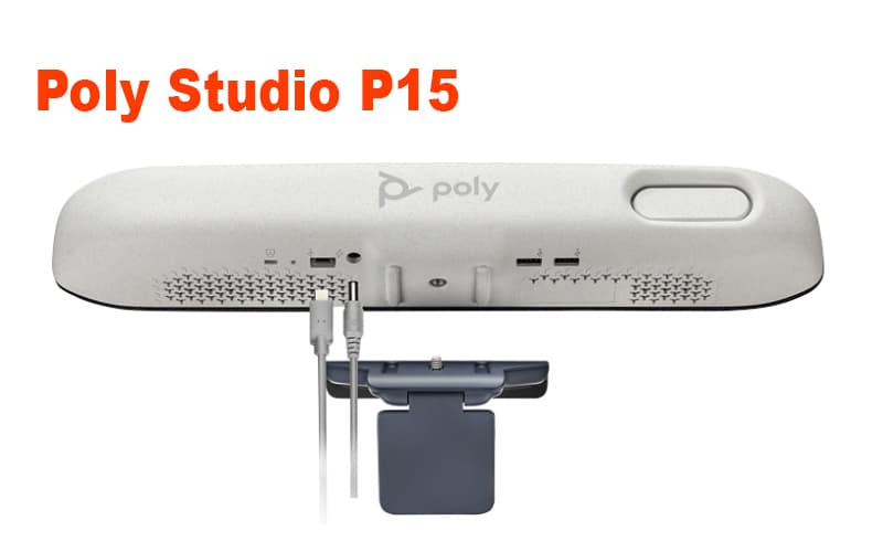 Poly Studio P15 Personal Video Bar – Premium Video & Audio for Home ...