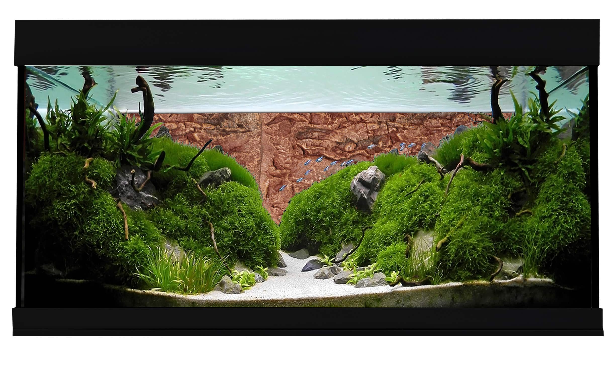 Aqua One 3D Aquarium Background