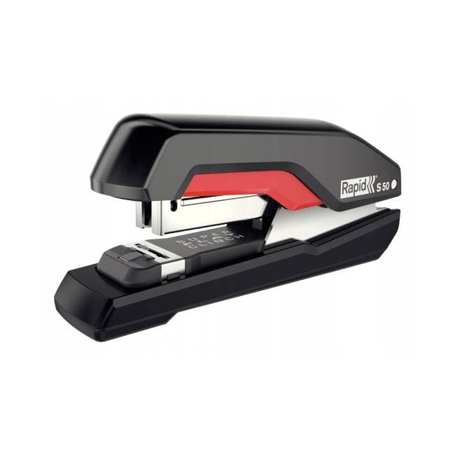Rapid Supreme Halfstrip Stapler S50 Super Flatclinch 50 Sheets (5000544)