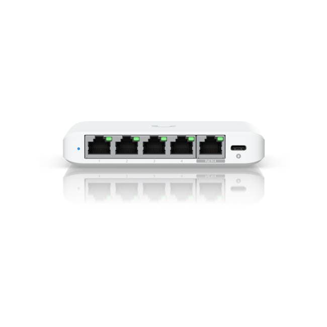 Ubiquiti UniFi 5 Port Switch Flex Mini Managed PoE (USW-FLEX-2.5G-5)