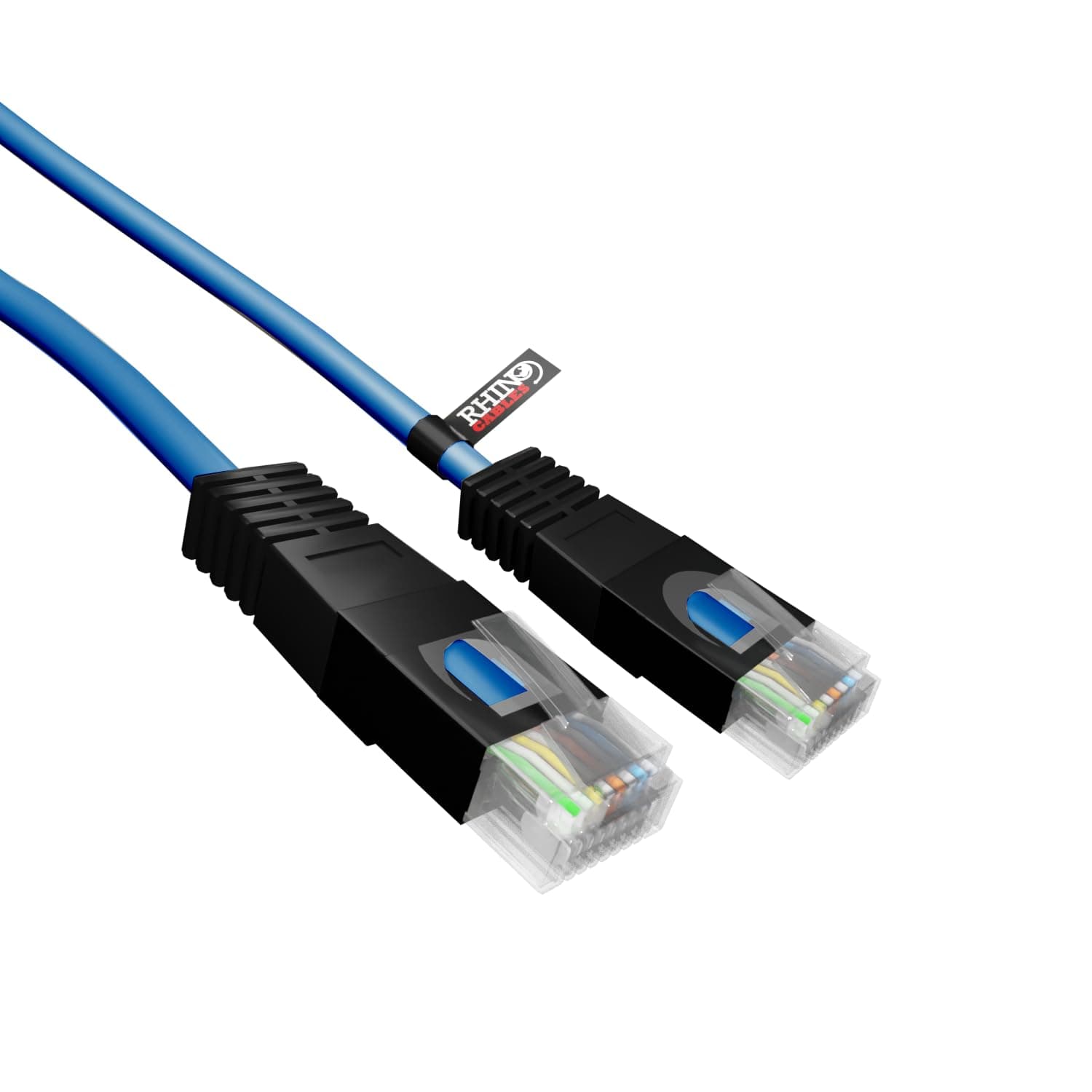 - Blue rhinocables X-Over Cat5e Ethernet Cable, RJ45 Cable, Twisted ...