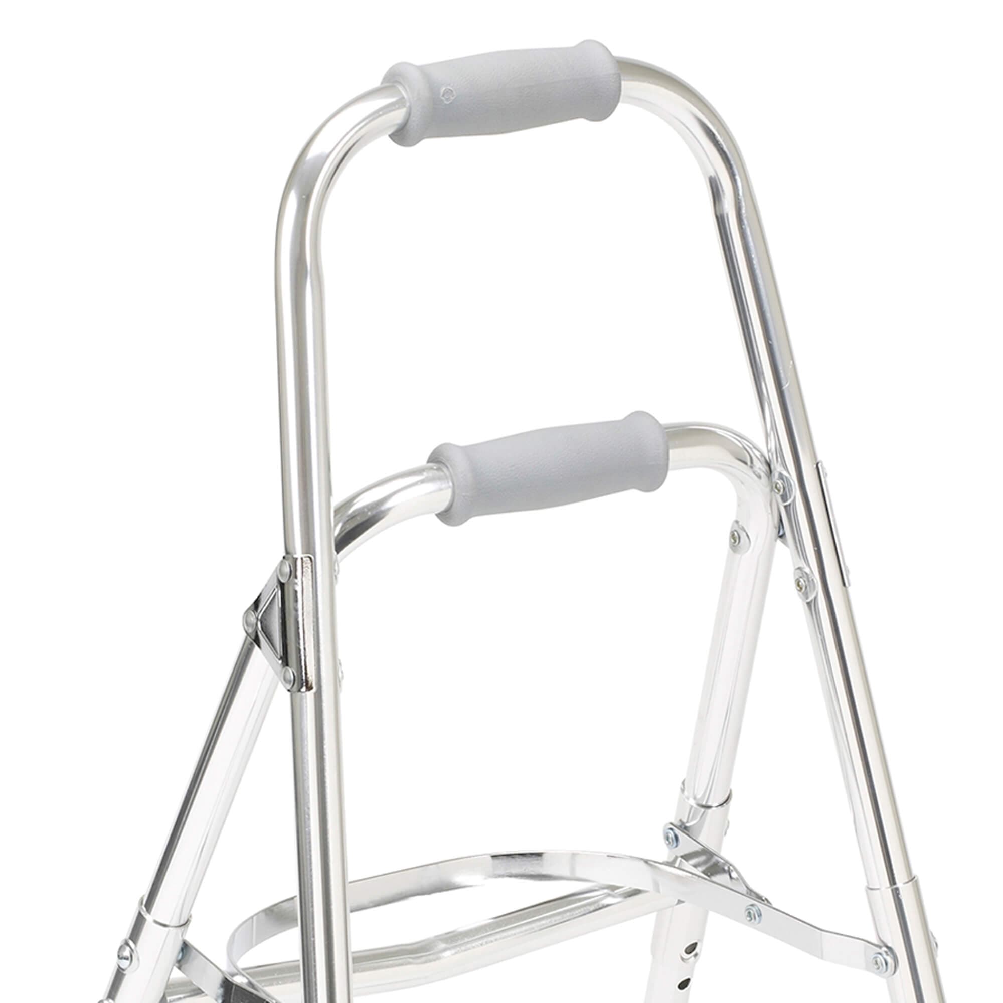 Drive Hemi Side Step Folding Walker - Silver | Riteway Medical