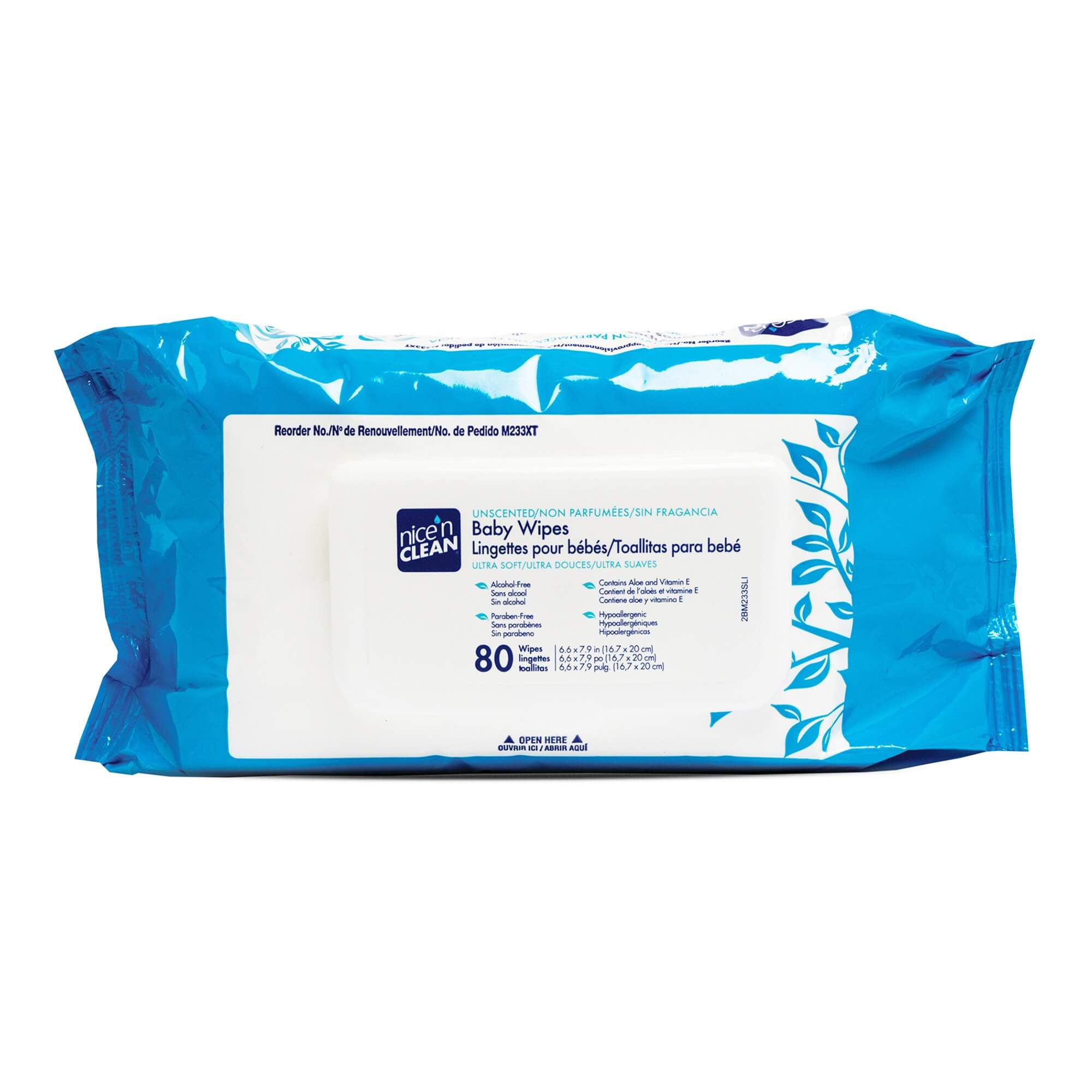 Nice’n Clean Soft Pack Unscented Baby Wipes or Aloe & Vitamin E