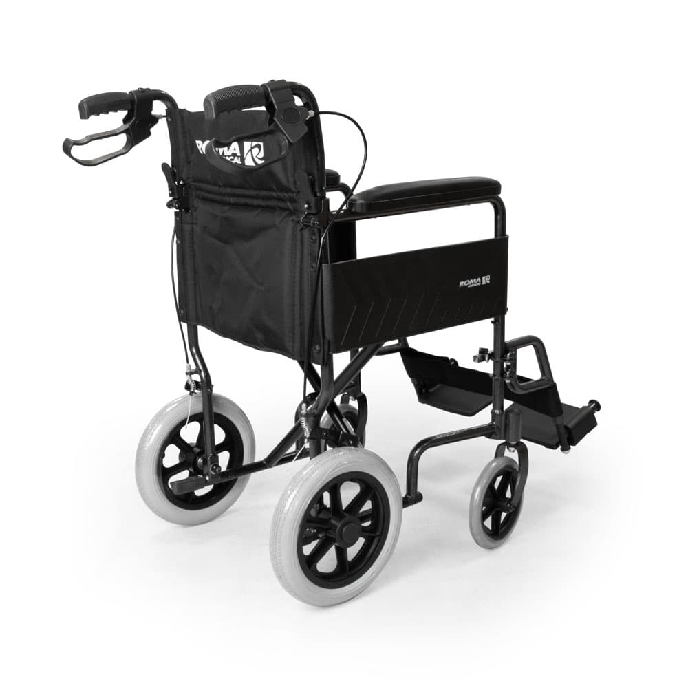 1235 : Lightweight Car Transit Wheelchair - Roma Medical