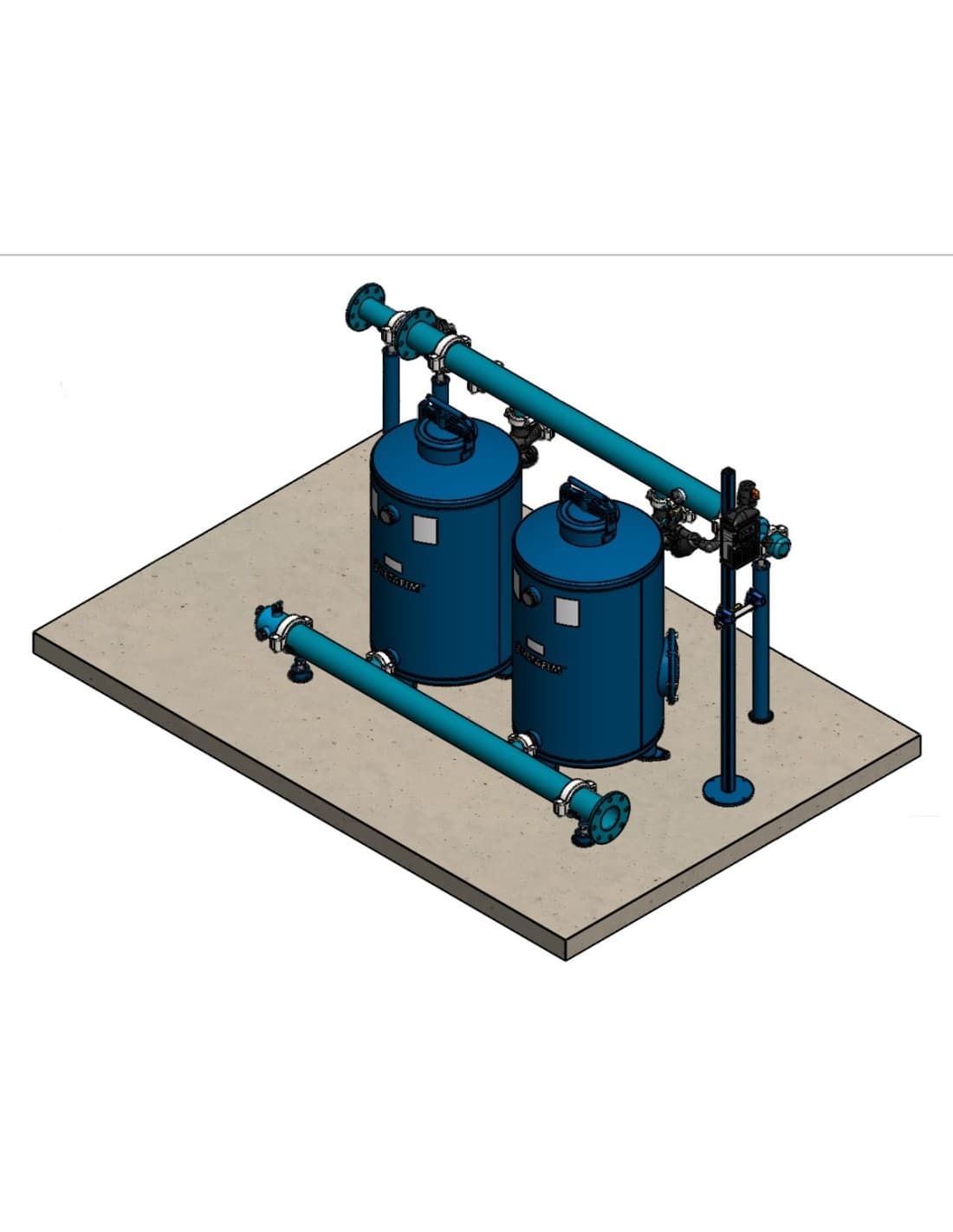 Station de Filtration à sable Automatique SANDSTORM V2 NETAFIM