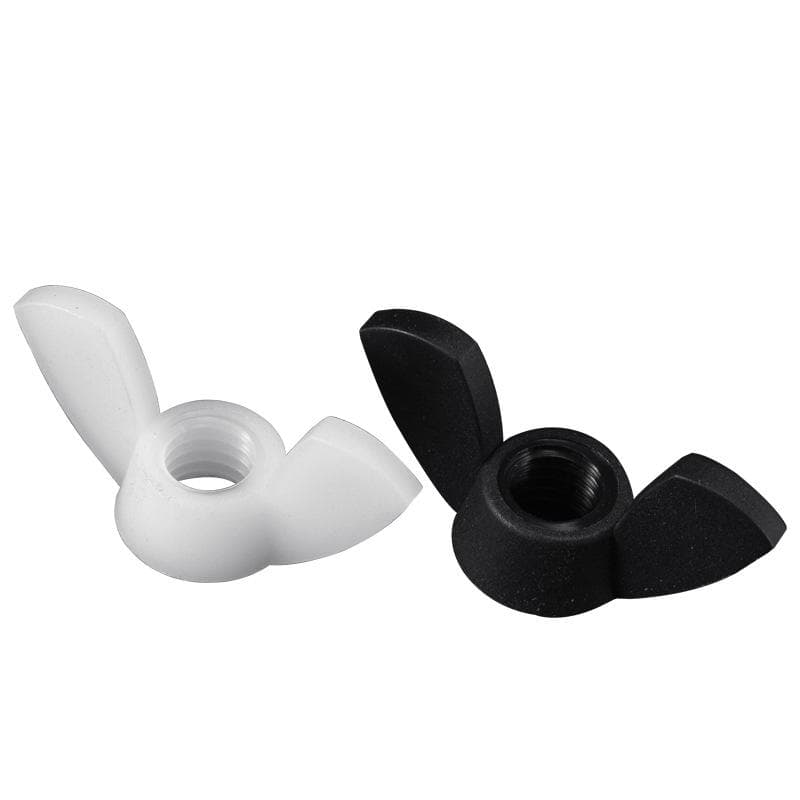 M4 M6 Wing Nuts Nylon Butterfly Plastic Nuts Hand Wing Twist Tighten ...