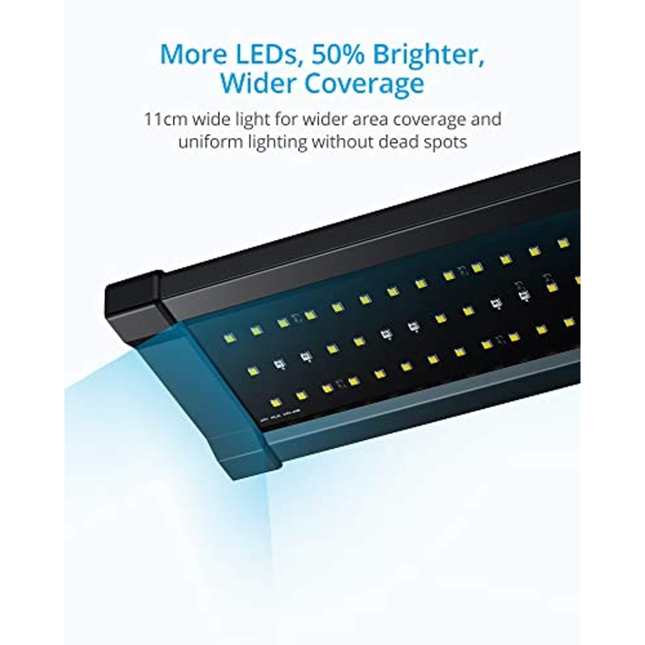 NICREW ClassicLED G2 Aquarium Beleuchtung im LED-Aquarium-Beleuchtung ...