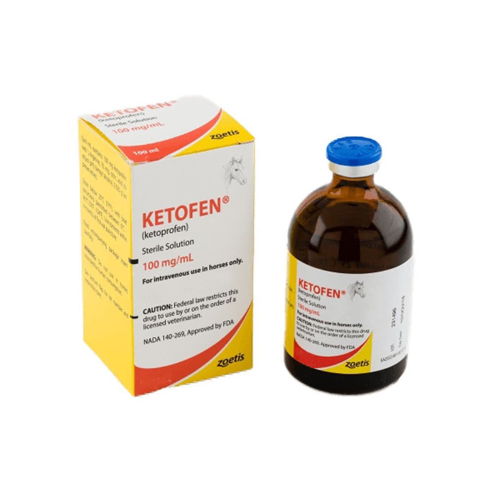 Ketofen for Dogs & Cats - (Ketoprofen) Injectable Solution 100mg/mL ...