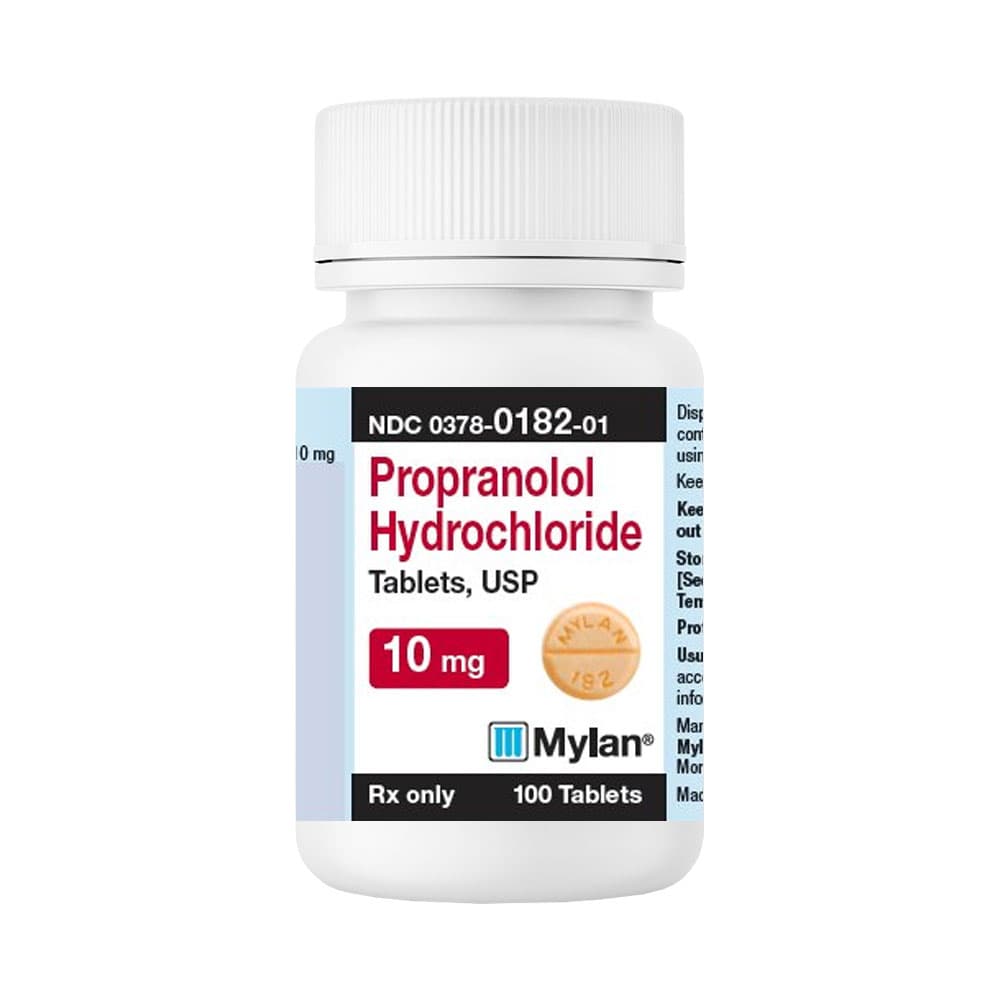 Propranolol Tablet for Dogs & Cats, 10-mg, 100 Tablets | On Sale ...