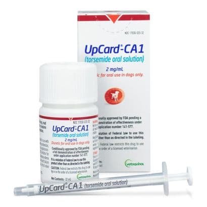 UpCard-CA1 (torsemide oral solution) for Dogs (32 mL) - [Congestive ...