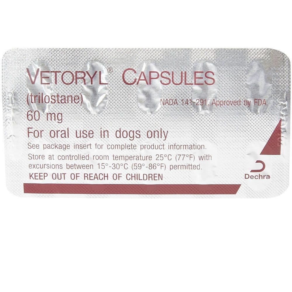 Trilostane (Vetoryl) 60 mg (1 Capsule) | Highly Effective | EP Rx