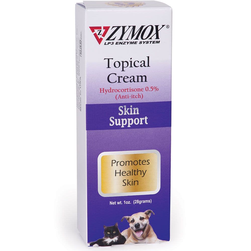 Zymox Topical Cream with 0.5% Hydrocortisone (1 oz) | On Sale ...
