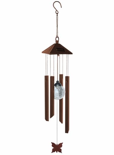 Solar Rustic Wind Chime only $38.95 at Garden Fun