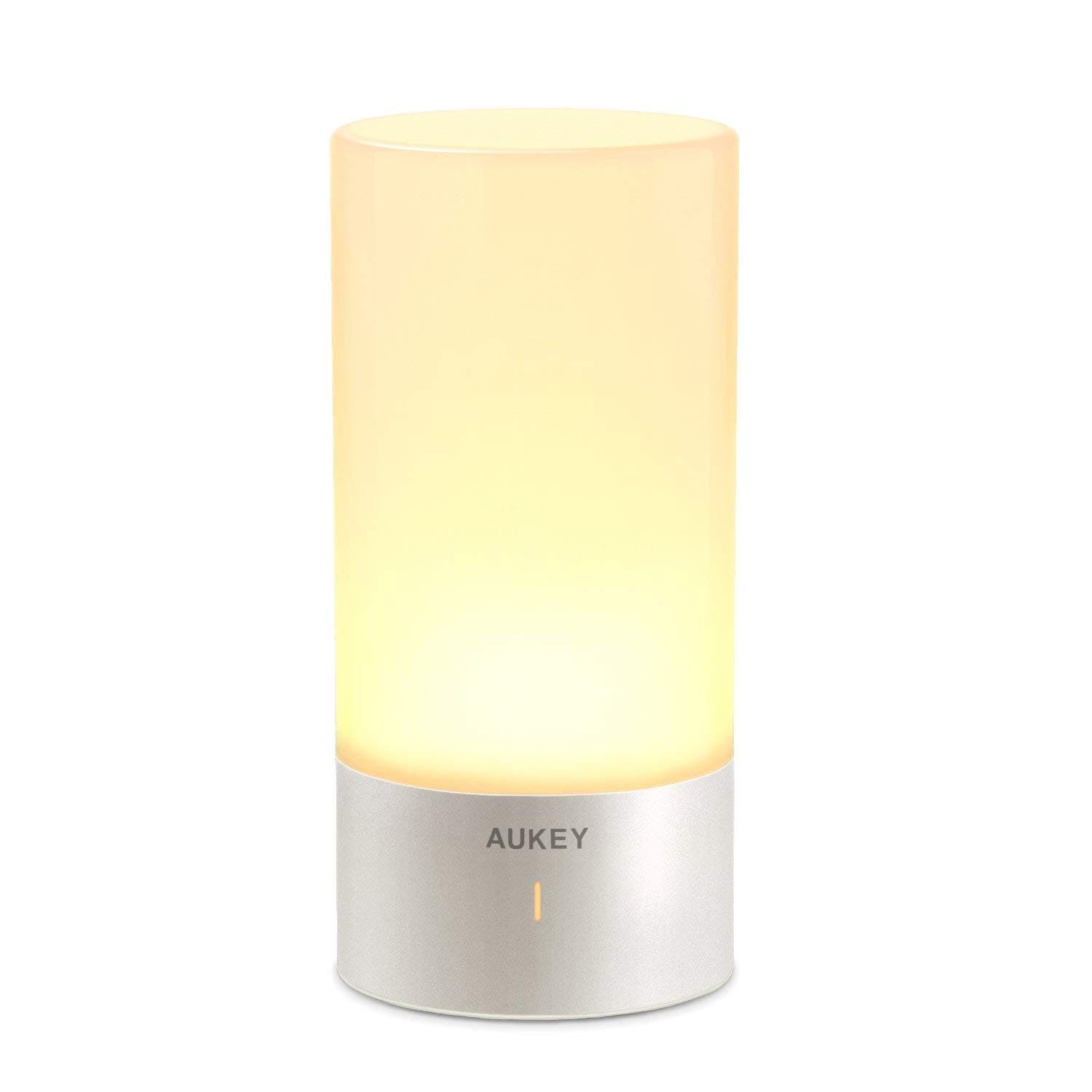 AUKEY + AUKEY Table Lamp, Touch Sensor Bedside Lamps + Dimmable Warm ...