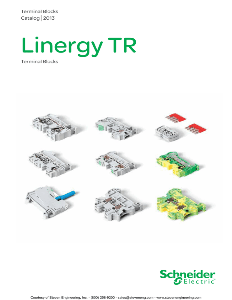 Schneider Electric Lineary TR Terminal Blocks