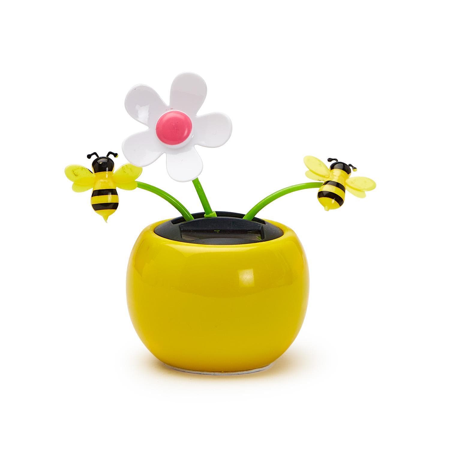 Bee Happy Solar Powered Dancing Daisy and Bees