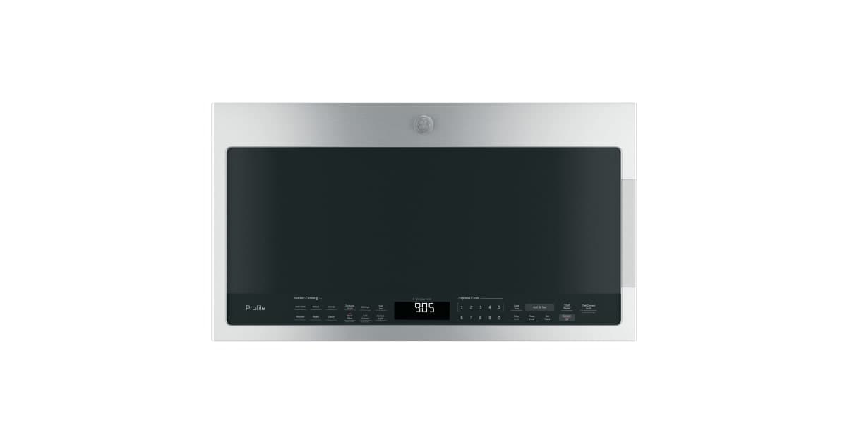 GE Profile PVM9005SJSS 30 Inch Wide 2.1 Cu. Ft. 1050 Watt Over-the ...